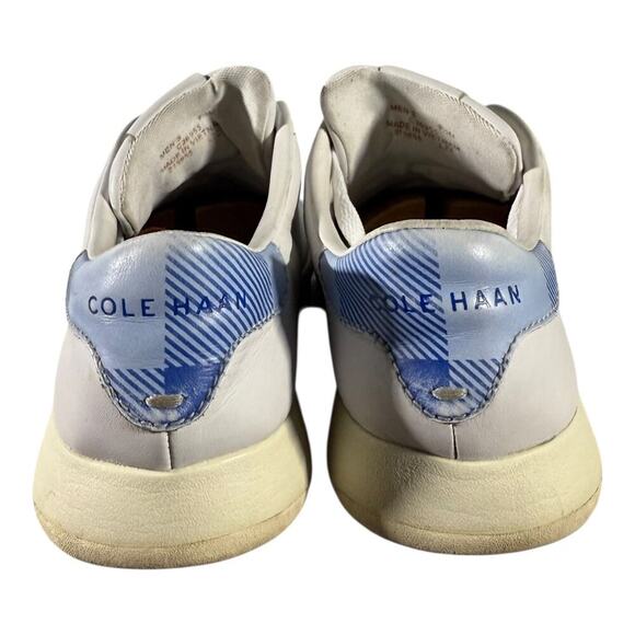 Cole Haan GrandPro Tennis Sneakers White Lace Up Low Top C22584 Men’s Size 9.5 M - Picture 5 of 8